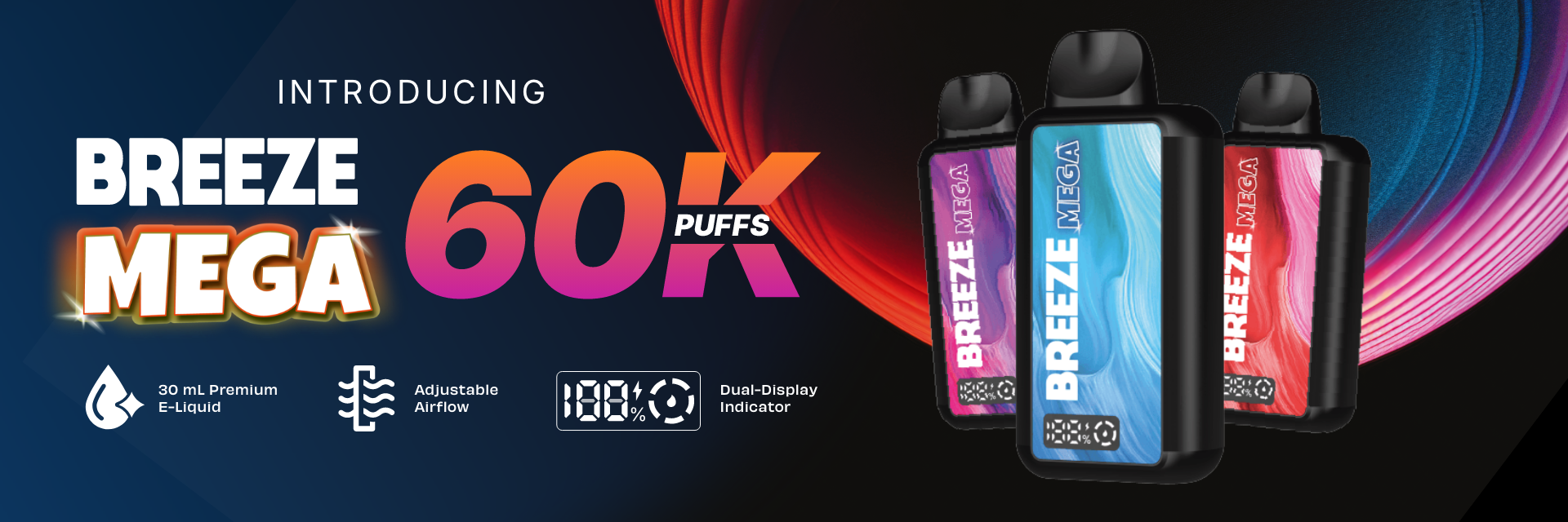 Ontario Version - BREEZE MEGA 60K Splash Vape Lounge Ontario Version - BREEZE MEGA 60K Splash Vape Lounge