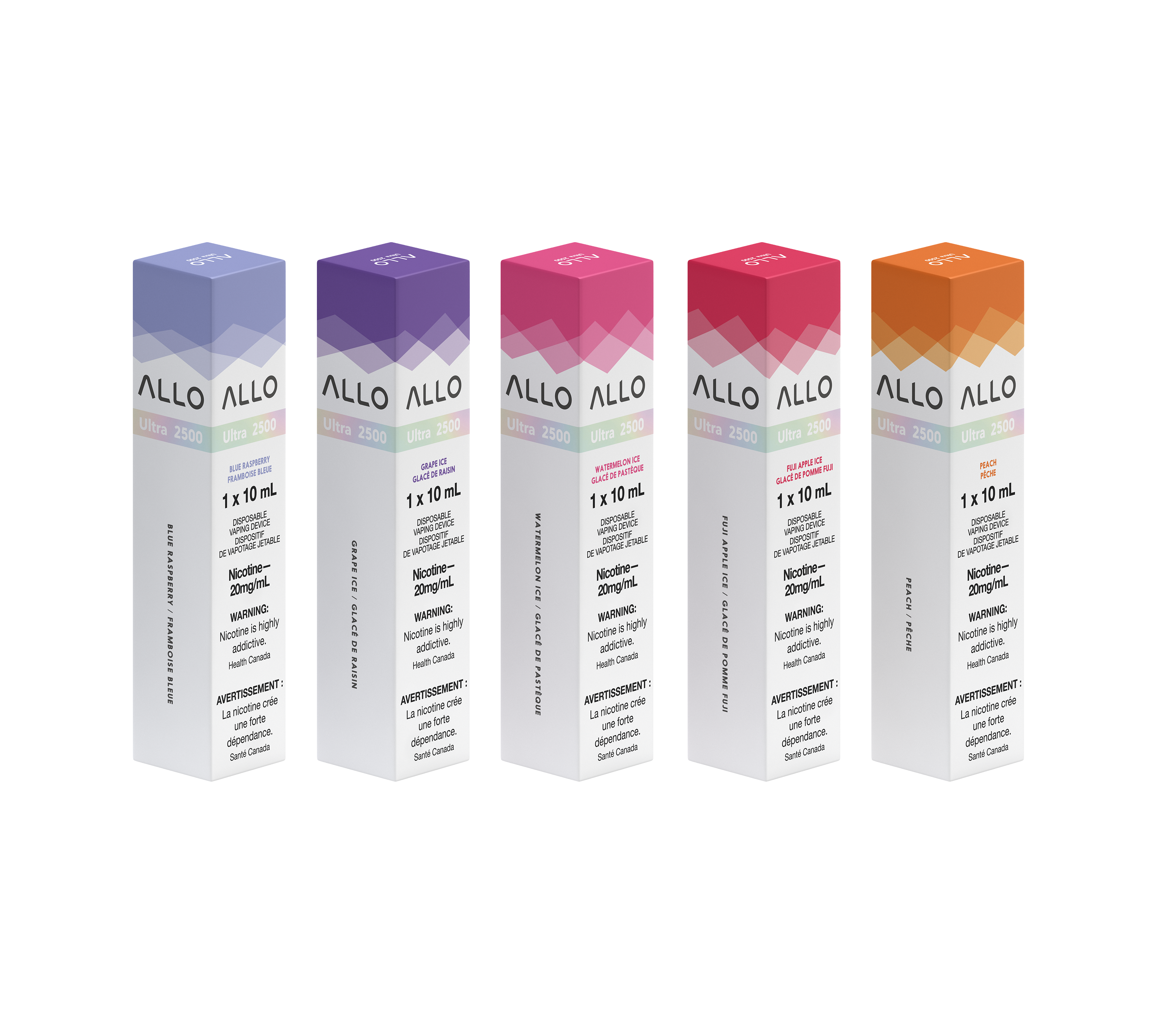 allo disposable vape flavours Ontario version