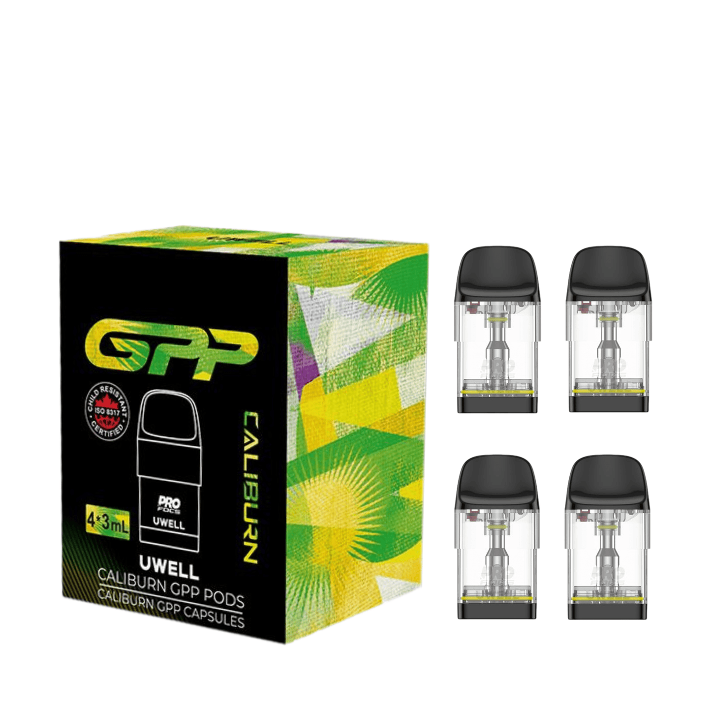 UWELL CALIBURN GPP G3/G4 Replacement 3ML Pods (4 Pack)