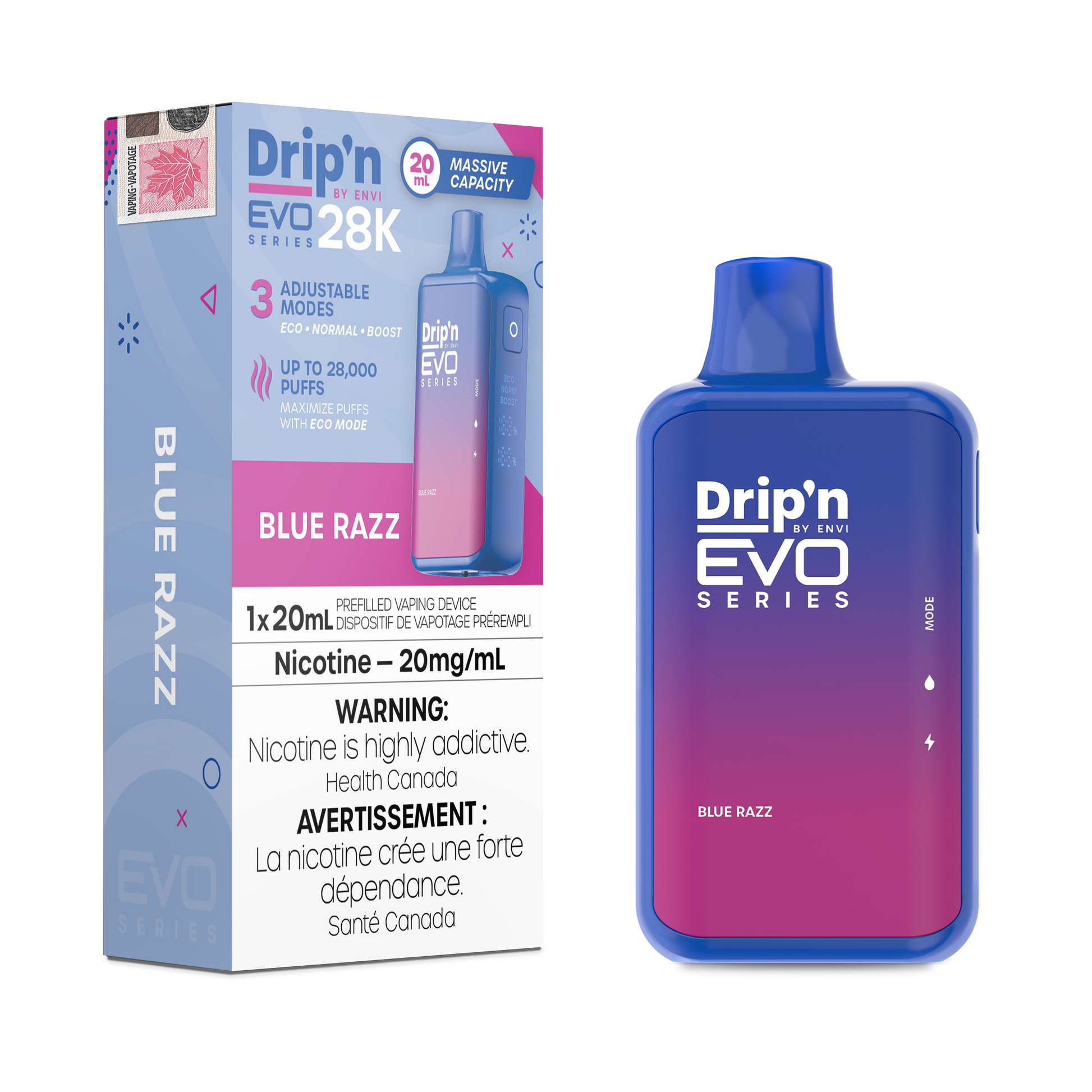 Ontario Version - Drip'N EVO 28k Splash Vape Lounge Ontario Version - Drip'N EVO 28k Splash Vape Lounge