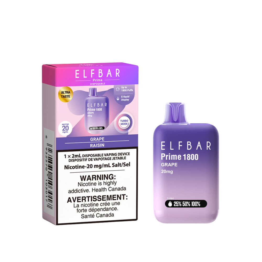 Ontario Version - ElfBar Prime 2mL