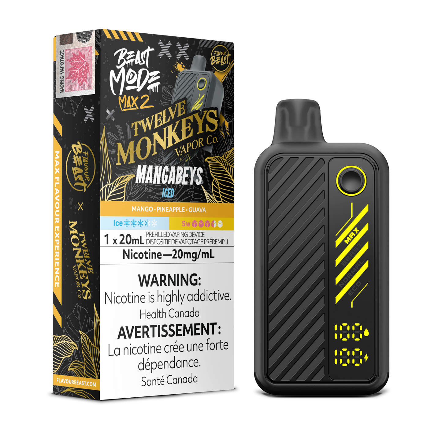 Ontario Version - Flavour Beast Mode Max 2 Disposable