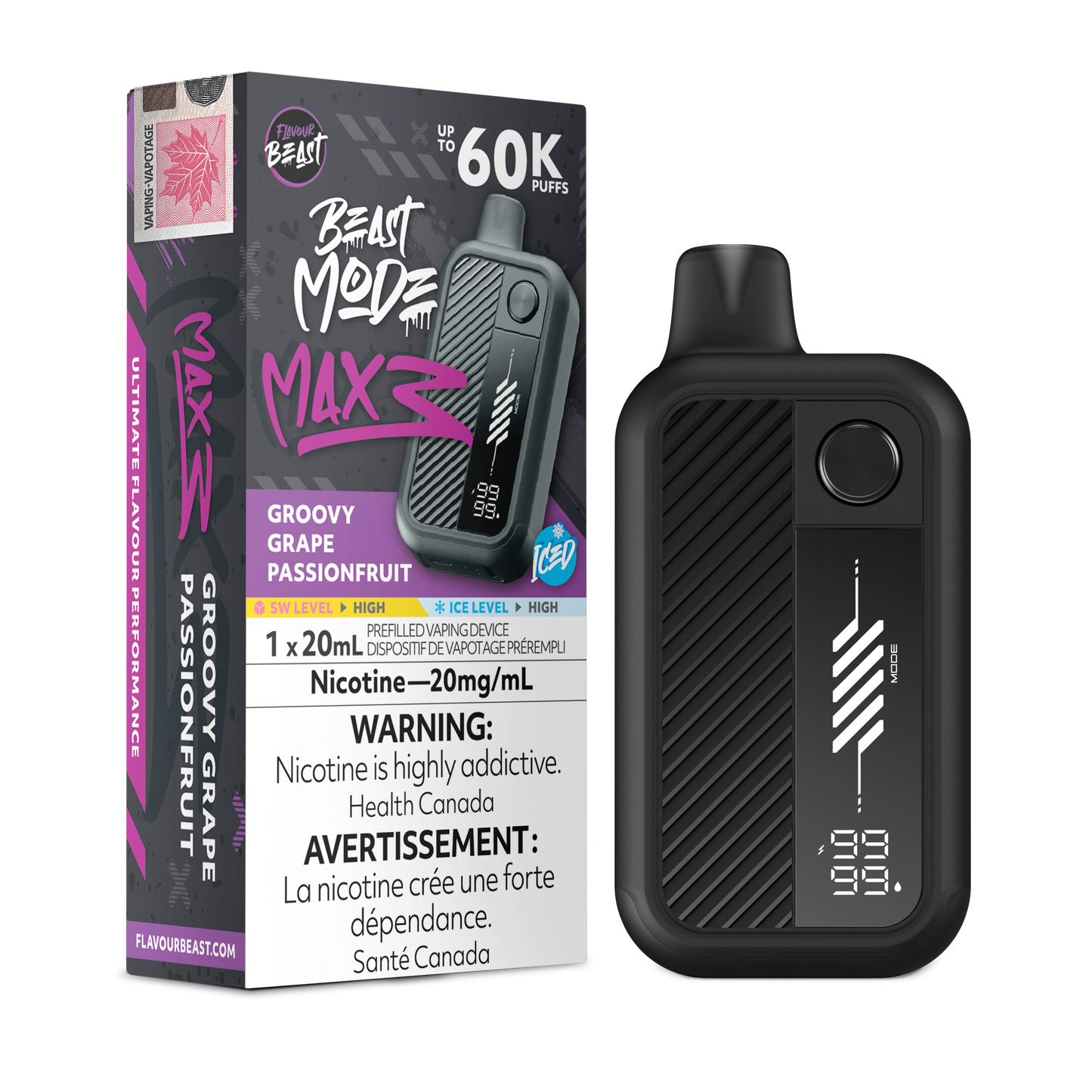 Ontario Version - Flavour Beast Beast Mode Max 3