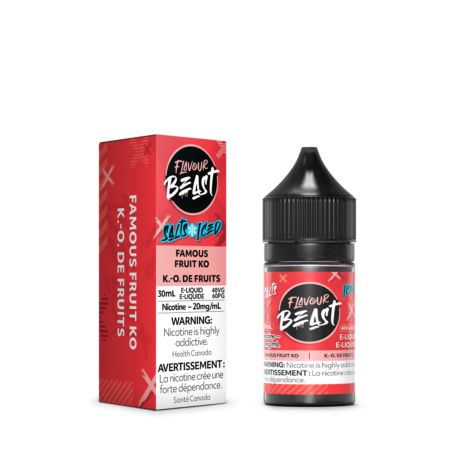 Ontario Version - Flavour Beast E-Liquid Salt Nics