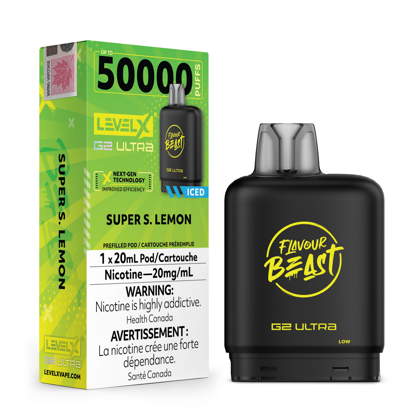 Federal Version - Level X Flavour Beast G2 Ultra Pods