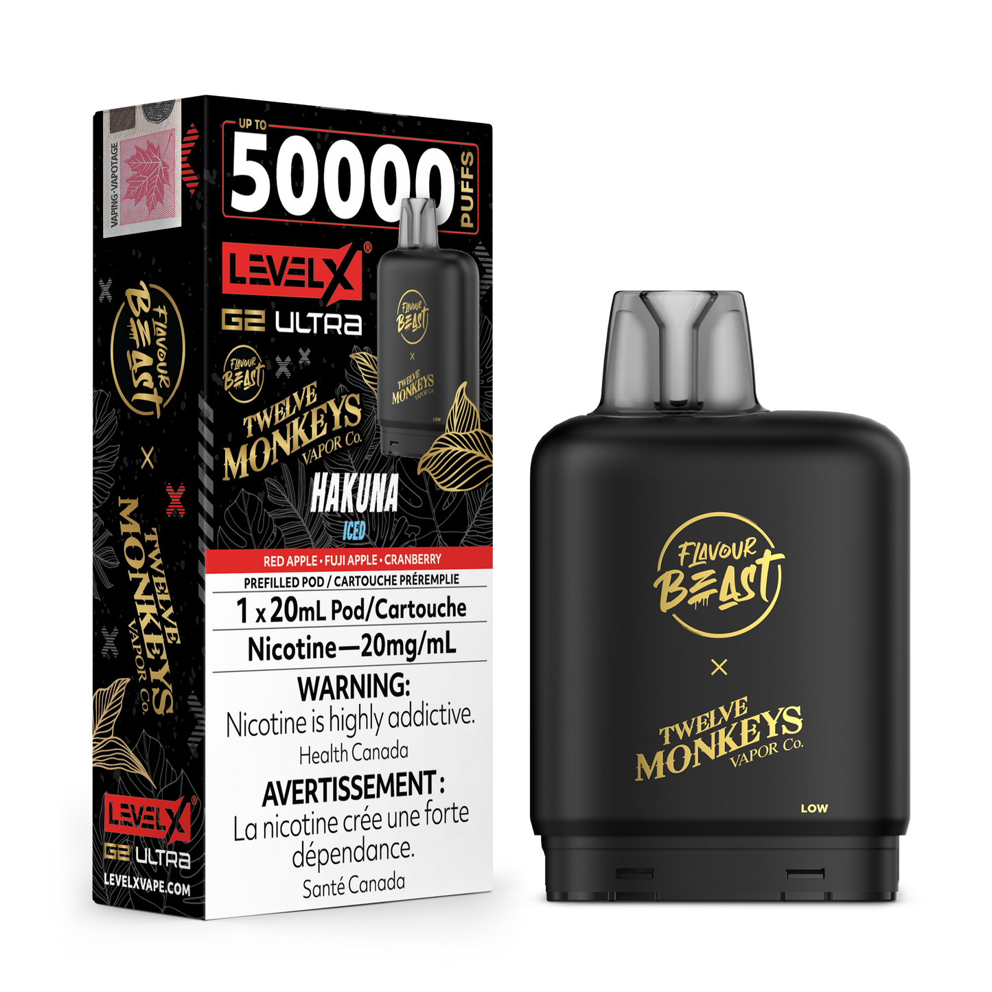 Federal Version - Level X Flavour Beast G2 Ultra Pods