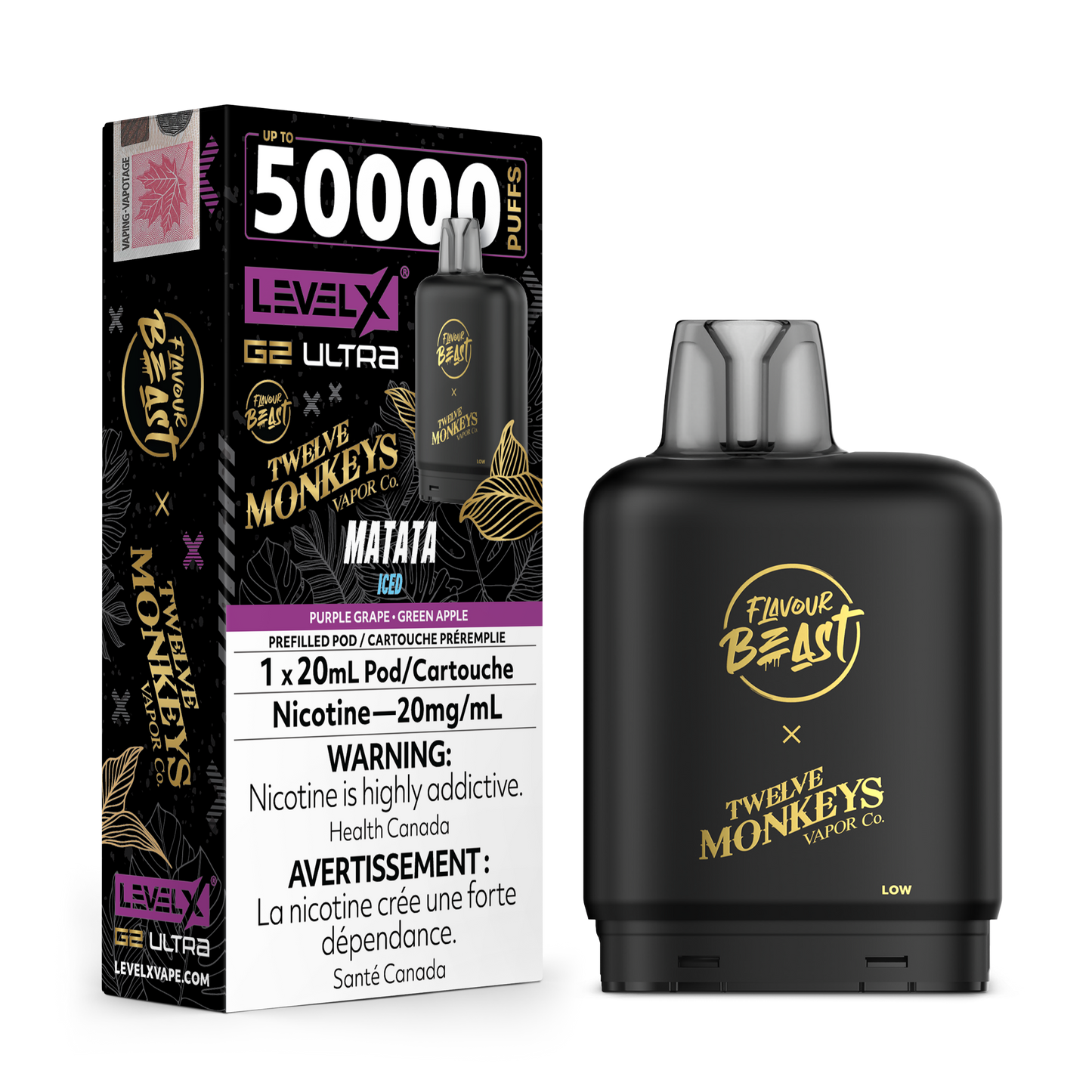 Federal Version - Level X Flavour Beast G2 Ultra Pods